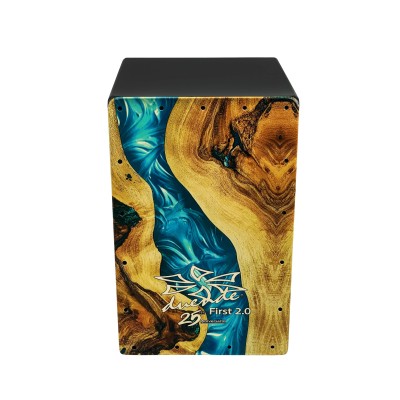 Cajón Flamenco Duende First 2.0 AZUL 25 Aniversario
