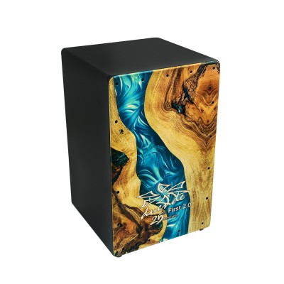 Cajón Flamenco Duende First 2.0 AZUL 25 Aniversario