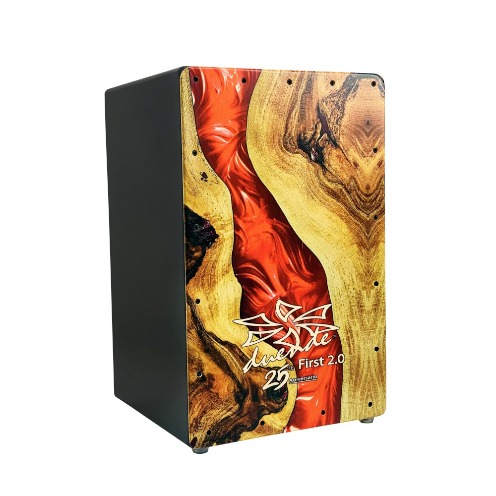 Cajón Flamenco Duende First 2.0 ROJO 25 Aniversario
