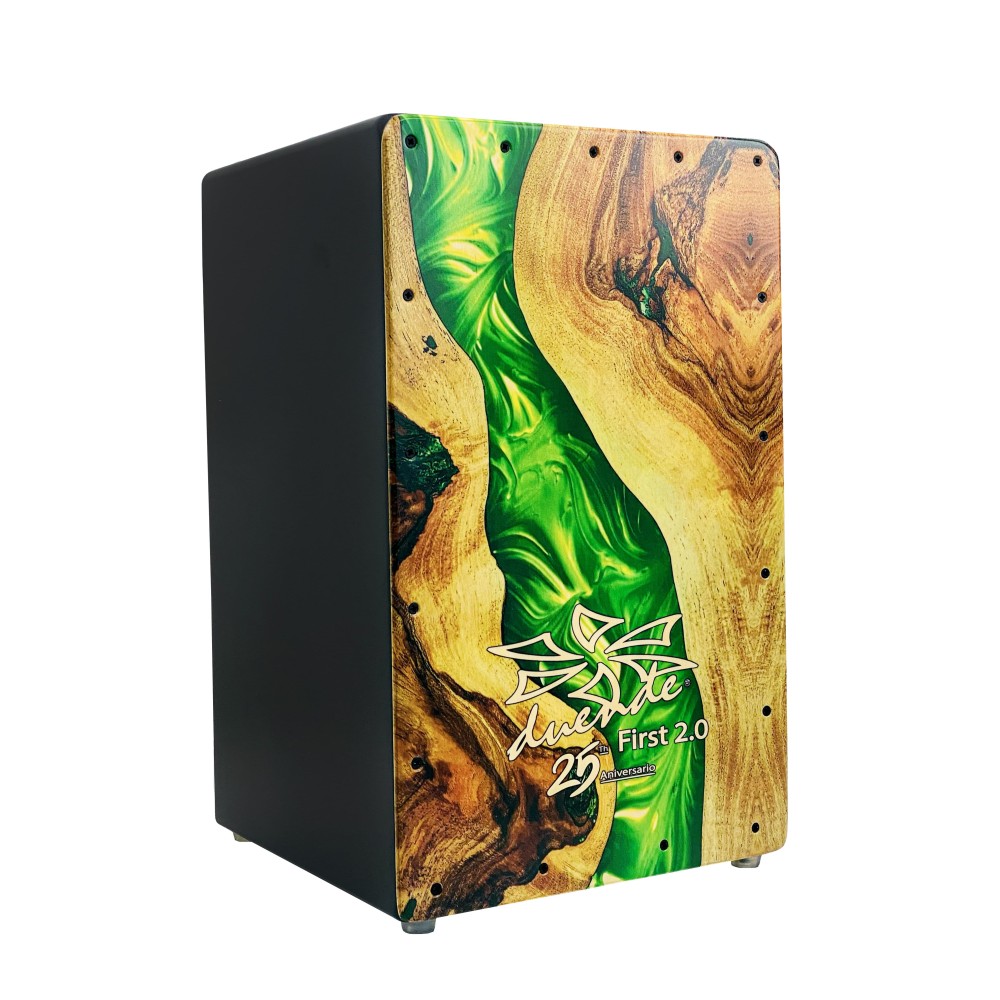 Cajón Flamenco Duende First 2.0 VERDE 25 Aniversario