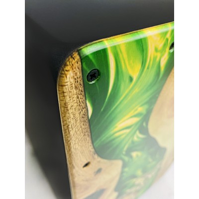 Cajón Flamenco Duende First 2.0 VERDE 25 Aniversario