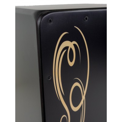 Cajón Flamenco Filigrana Compas Tapa Negra