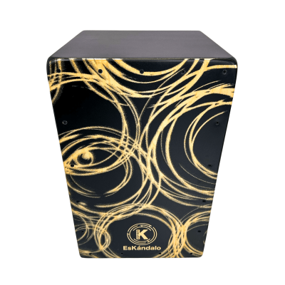 Cajón Flamenco EsKándalo Konfusión Negro