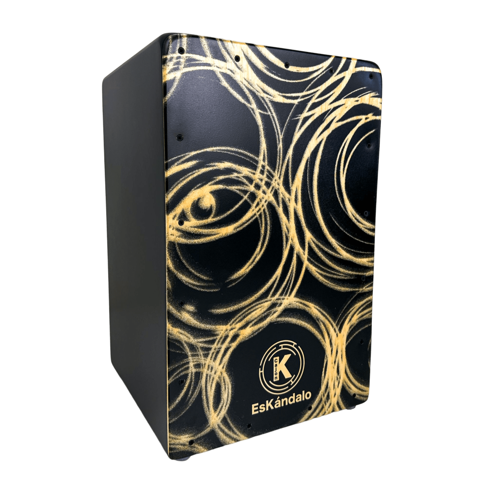 Cajón Flamenco EsKándalo Konfusión Negro
