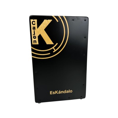 Cajón Flamenco EsKándalo Estudio Tapa Negra