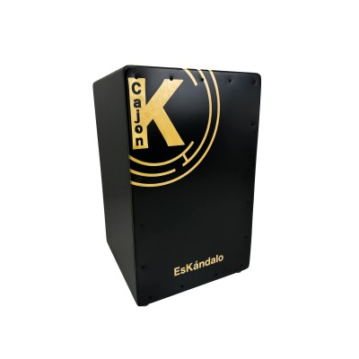 Cajón Flamenco EsKándalo Estudio Tapa Negra