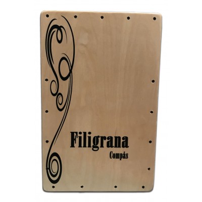 Cajón Flamenco Filigrana Compás